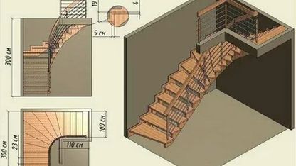 Создание оффлайн-калькулятора для производства лестниц 